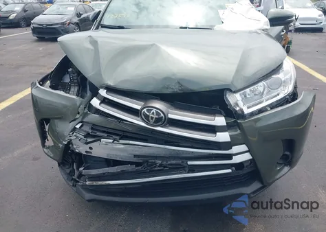 2017 Toyota Highlander Le from USA, damaged, VIN 5TDZZRFH4HS230793